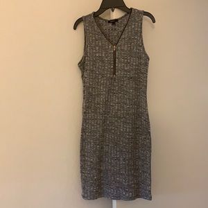 Ambience Apparel Zipper knitted tank dress Size L